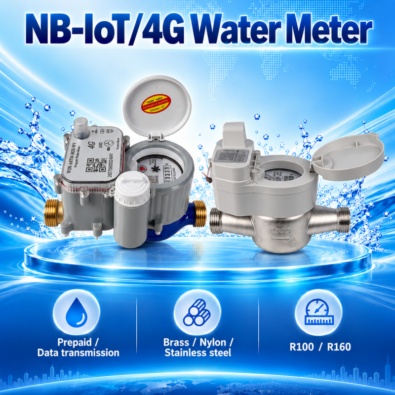 NB-IoT / 4G Prepaid Water Meter